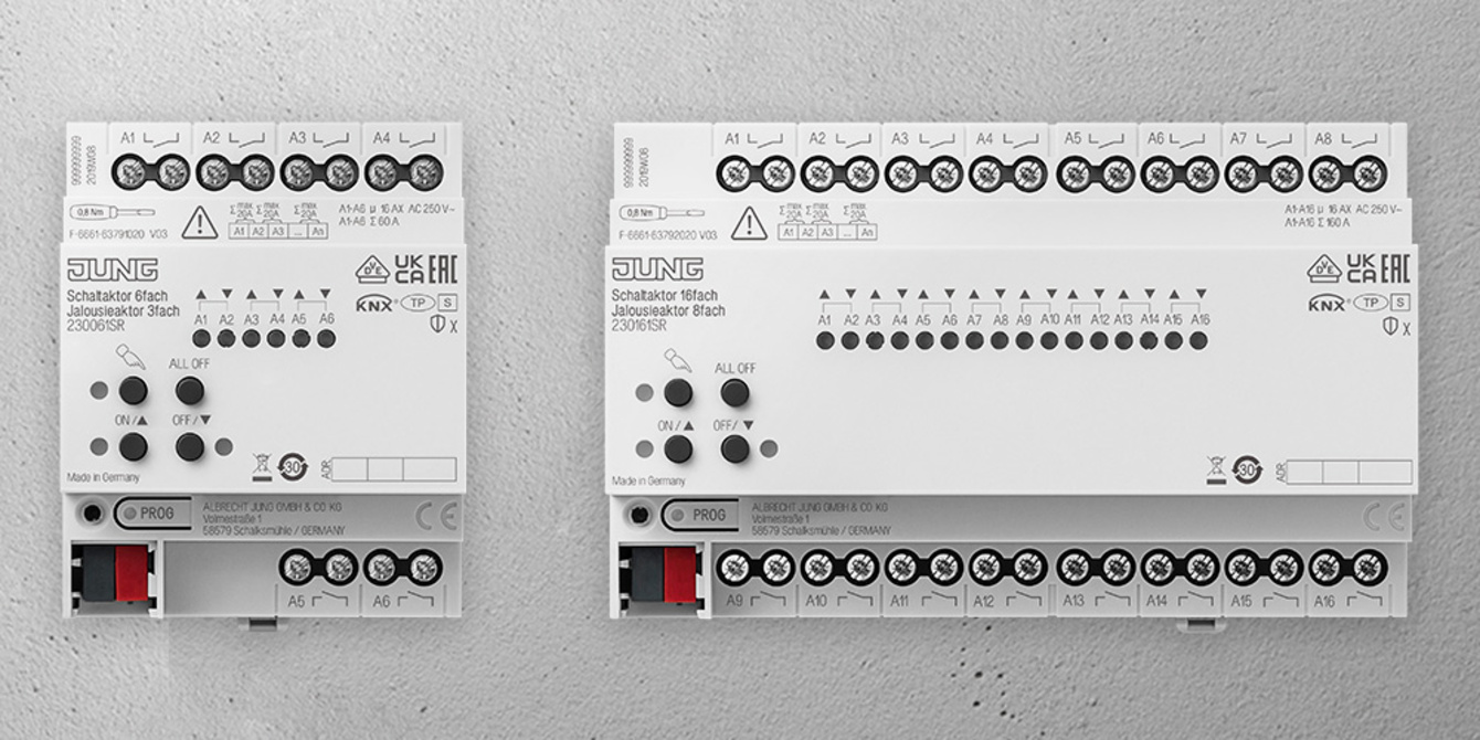 KNX Schalt- und Jalousieaktoren bei Kerber Elektrotechnik in Merching