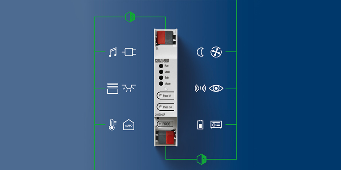 KNX Bereichs- und Linienkoppler bei Kerber Elektrotechnik in Merching