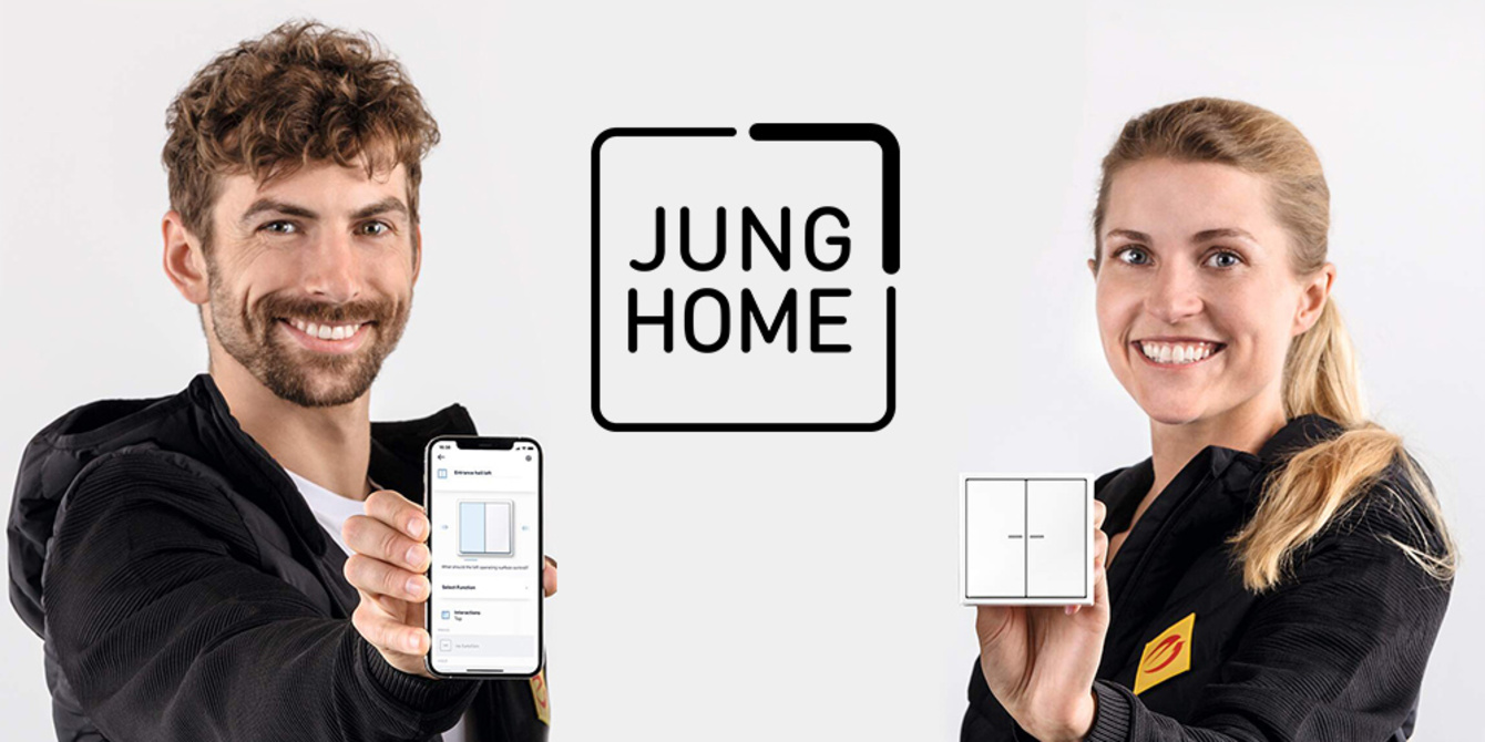 JUNG HOME bei Kerber Elektrotechnik in Merching